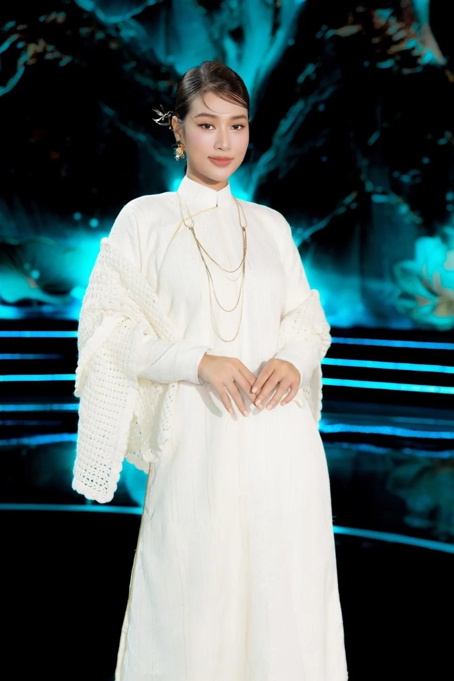 Miss Grand Vietnam 2022 vương miện là chiếc vương miện mang lại danh hiệu cho hoa hậu Thiên Ân.