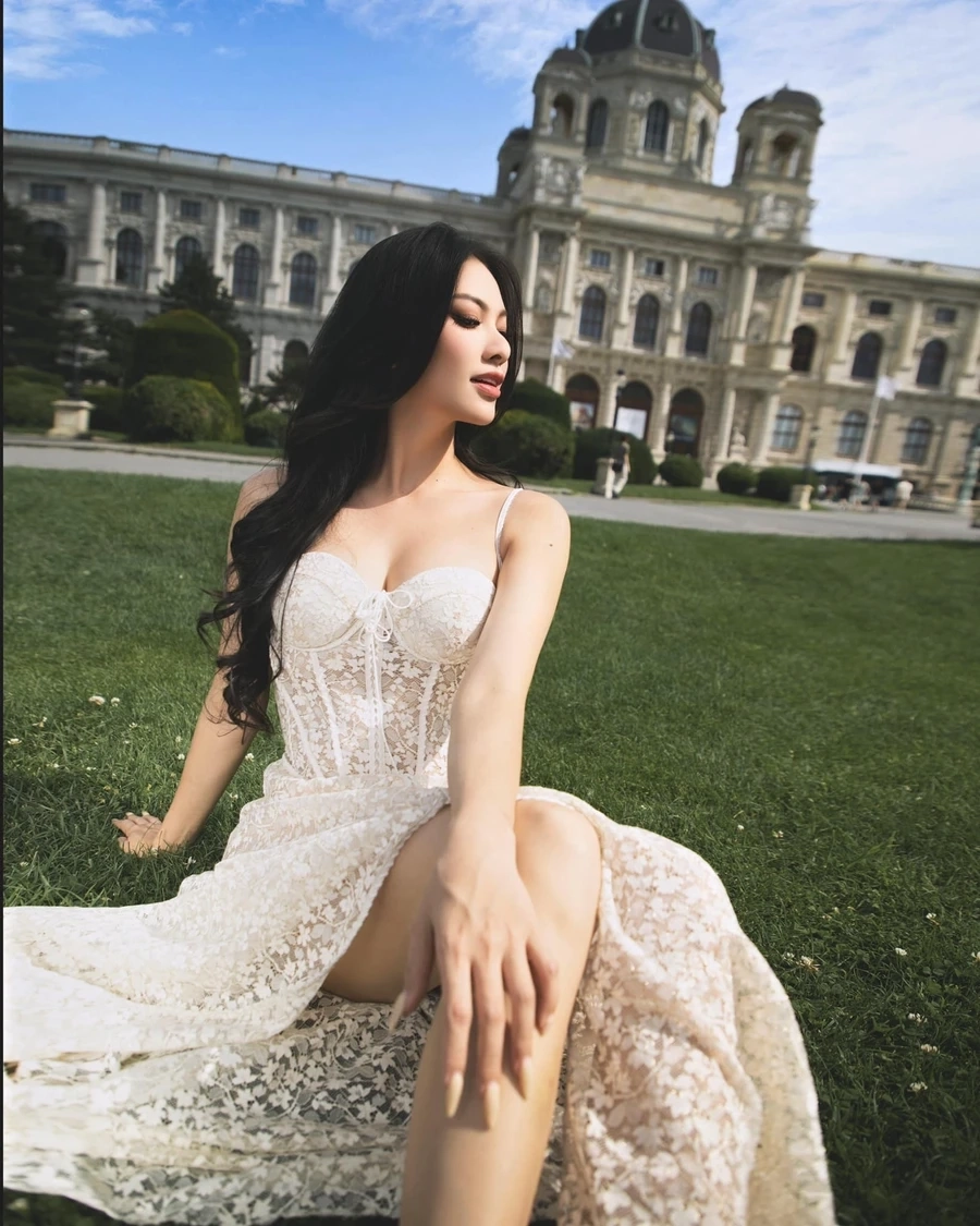 Kim Duyên thi hoa hậu với tâm huyết và nỗ lực không ngừng nghỉ.