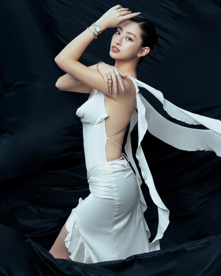 Hoa hậu thế giới Lương Thùy Linh tiếp tục xây dựng hình ảnh trong lòng khán giả quốc tế.