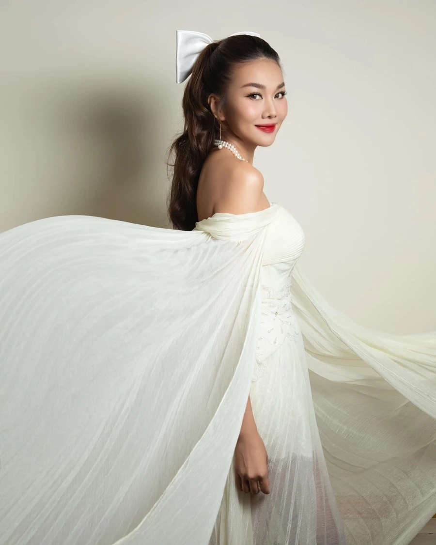 Gia đình nghệ sĩ Thanh Hằng là nguồn động lực lớn giúp cô tiếp tục tỏa sáng trong sự nghiệp.