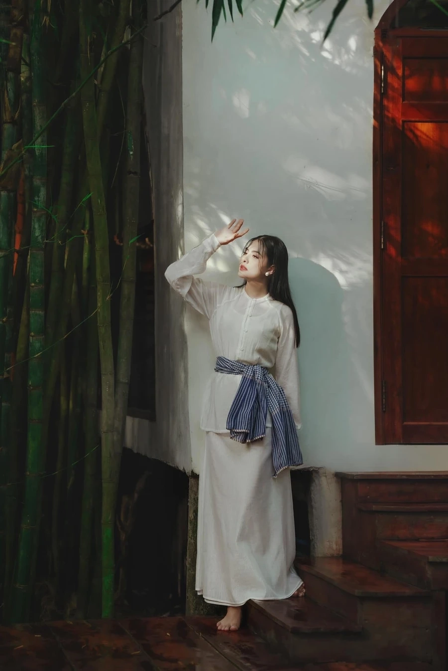 Nghệ sĩ Vân Trang luôn nổi bật với tài năng và sự chăm chỉ trong công việc.