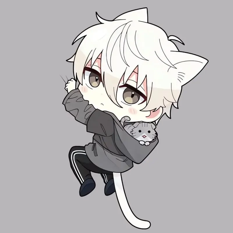 Trọn bộ ảnh anime chibi nam đẹp, sắc nét và miễn phí