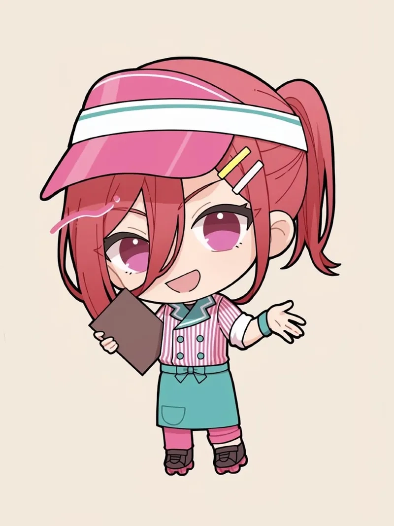 Lưu hình ảnh chibi cute anime để làm hình đại diện xinh