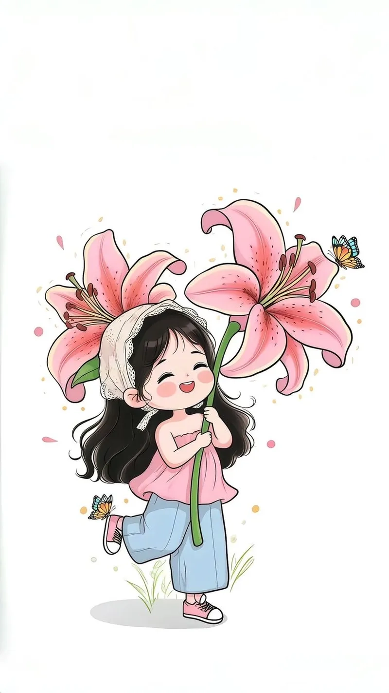 Tải hình chibi cute để làm mới giao diện màn hình