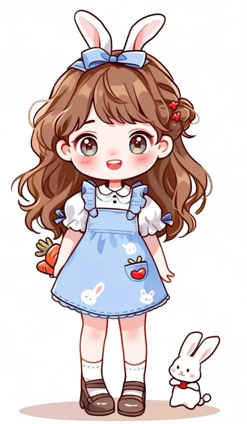 Ngắm hình chibi dễ thương với nét vẽ siêu yêu