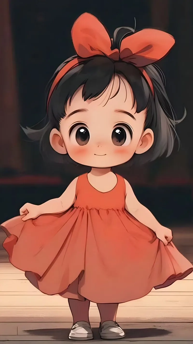 Tải hình anime cute chibi để làm mới giao diện