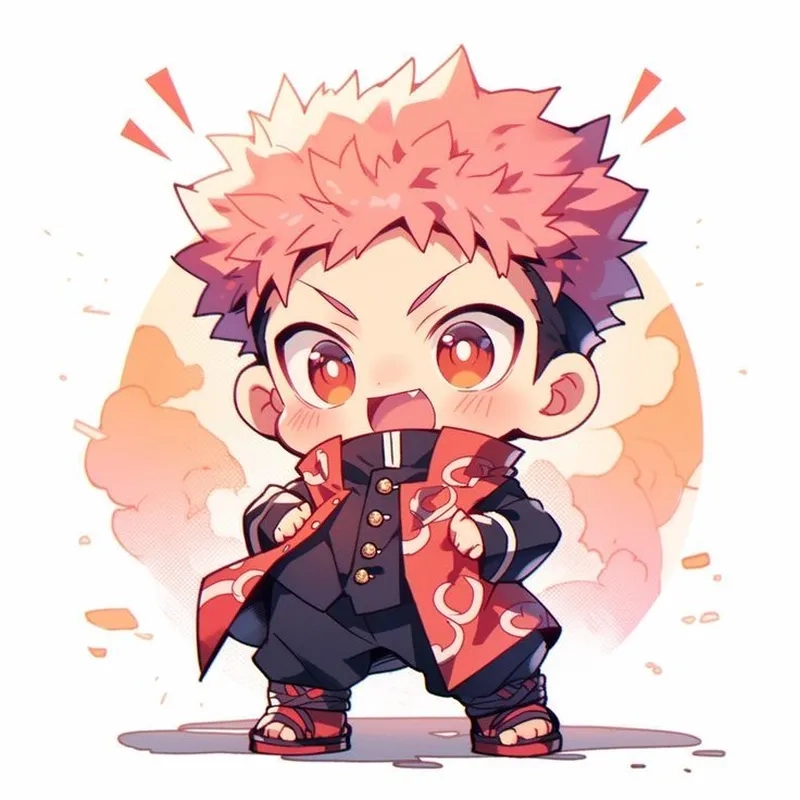 Bộ chibi ngầu nam làm sáng màn hình của bạn