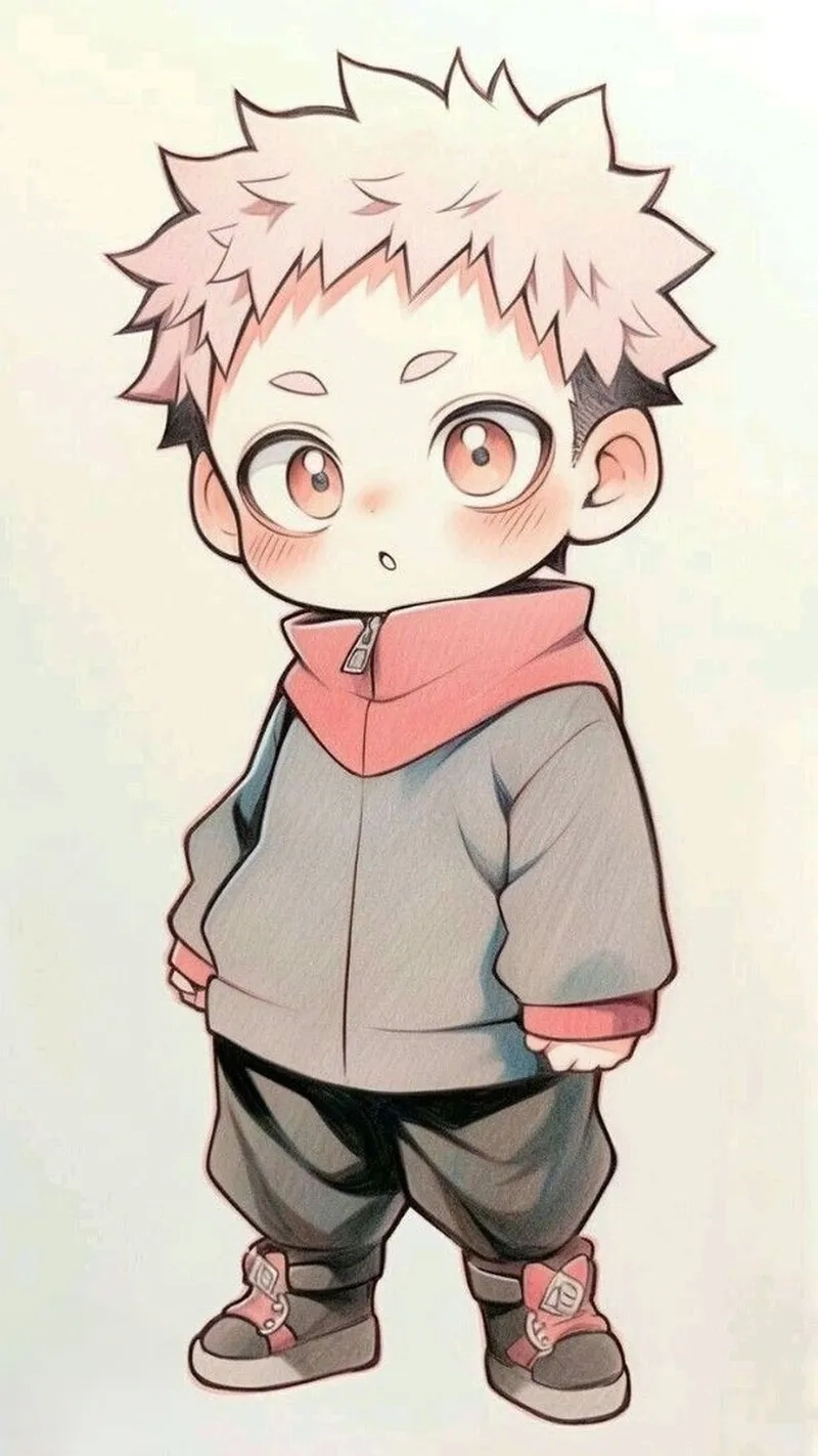 Ảnh anime nam chibi làm fan mê mẩn