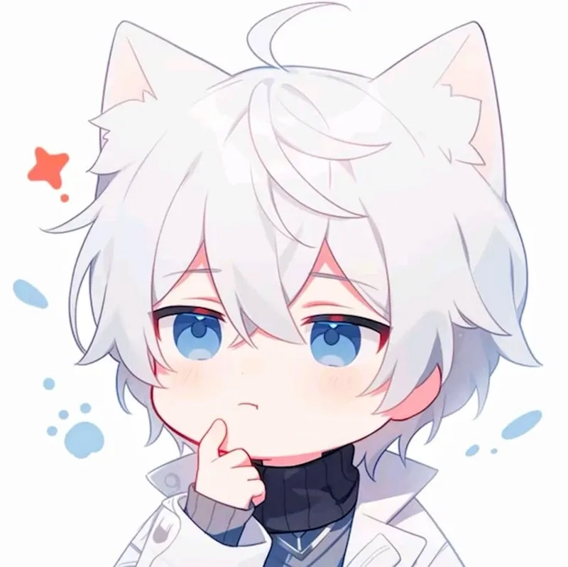 Hình anime nam chibi cute làm avatar cute