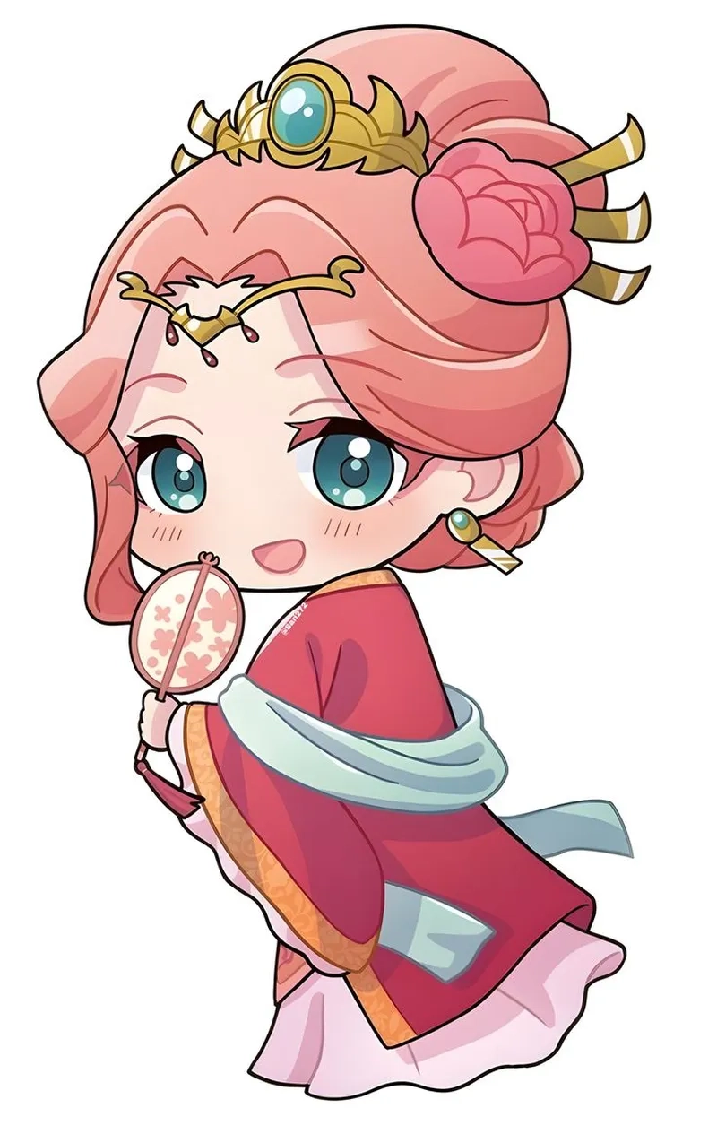 Thêm sắc màu với hình ảnh chibi nữ cute làm avatar