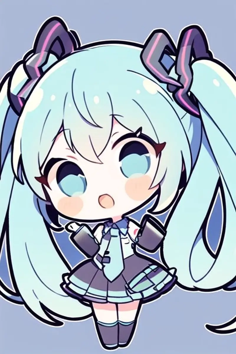 Khám phá ảnh chibi ngầu nữ siêu ấn tượng