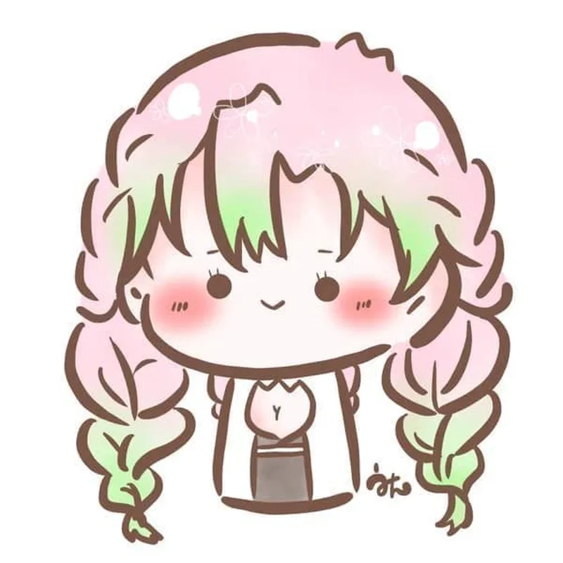 Thêm yêu thương với hình anime nữ chibi dễ thương