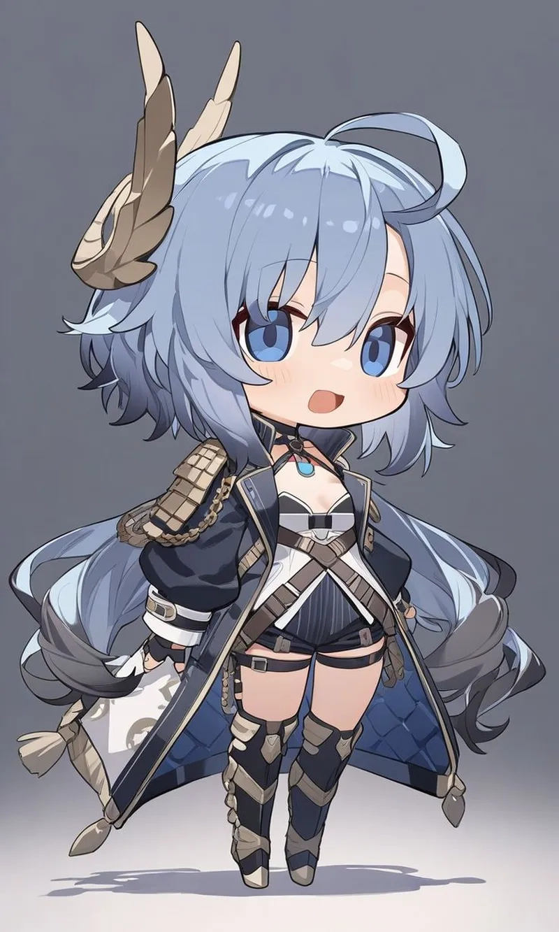 Chibi avatar cute mang phong cách dễ thương khó cưỡng