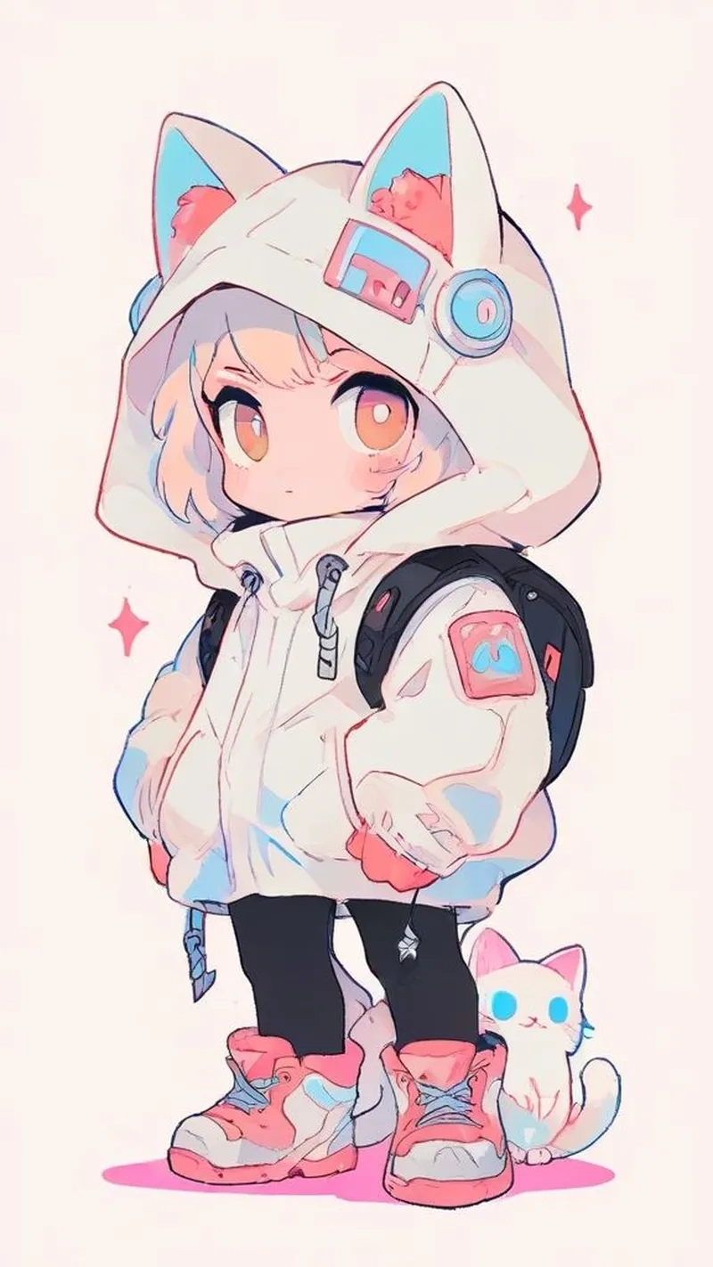 Lưu ngay avatar đẹp ảnh chibi cute làm hình nền độc đáo