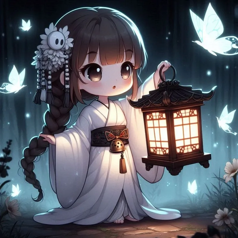 Avatar anime chibi ảnh cute làm mới màn hình điện thoại