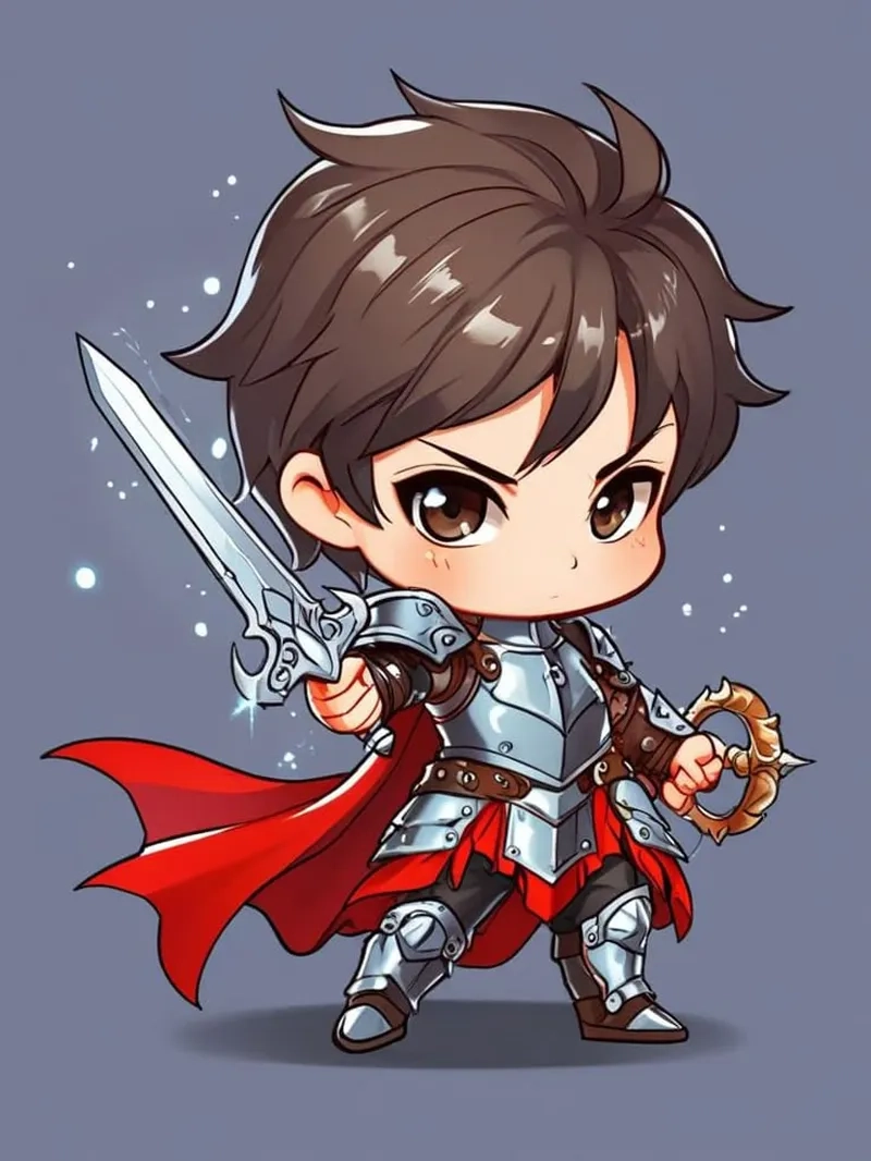 Avatar anime chibi hình cute làm avatar thêm phần thu hút