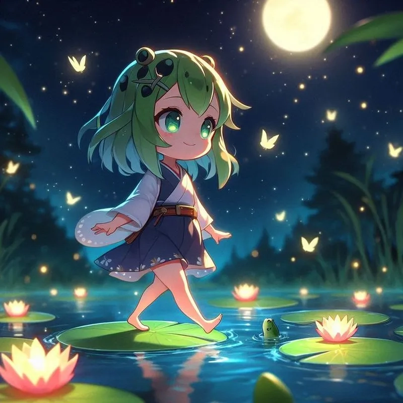 Cute anime chibi avatar khiến bạn mê mẩn ngay từ đầu