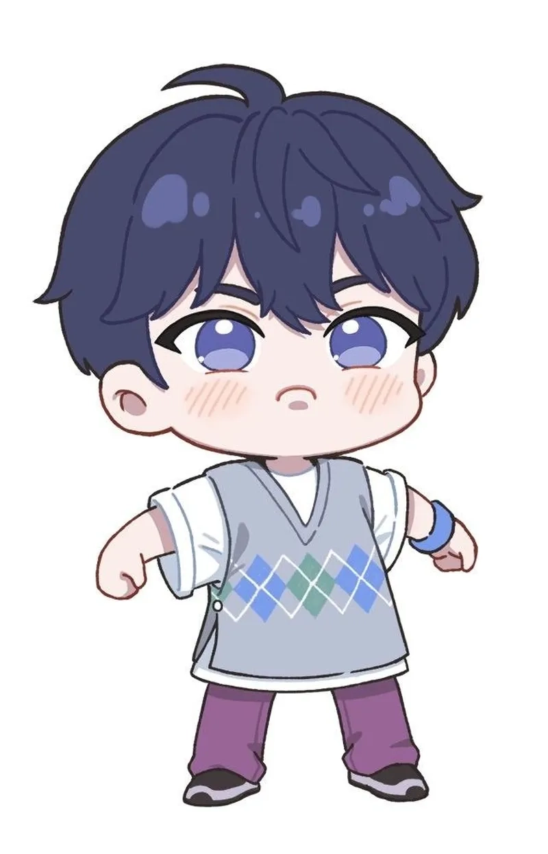 Avatar cute nam chibi làm avatar thêm phần cá tính