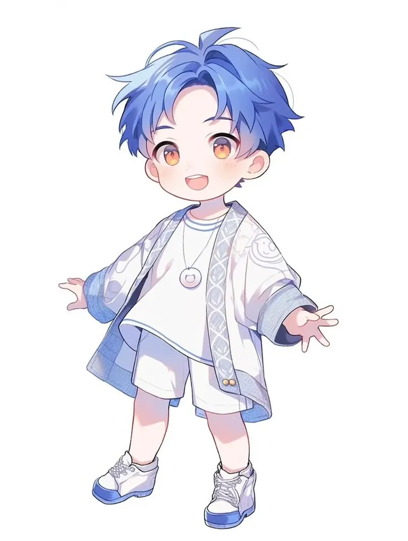 Avatar nam chibi cute khiến bạn nổi bật trên mạng xã hội