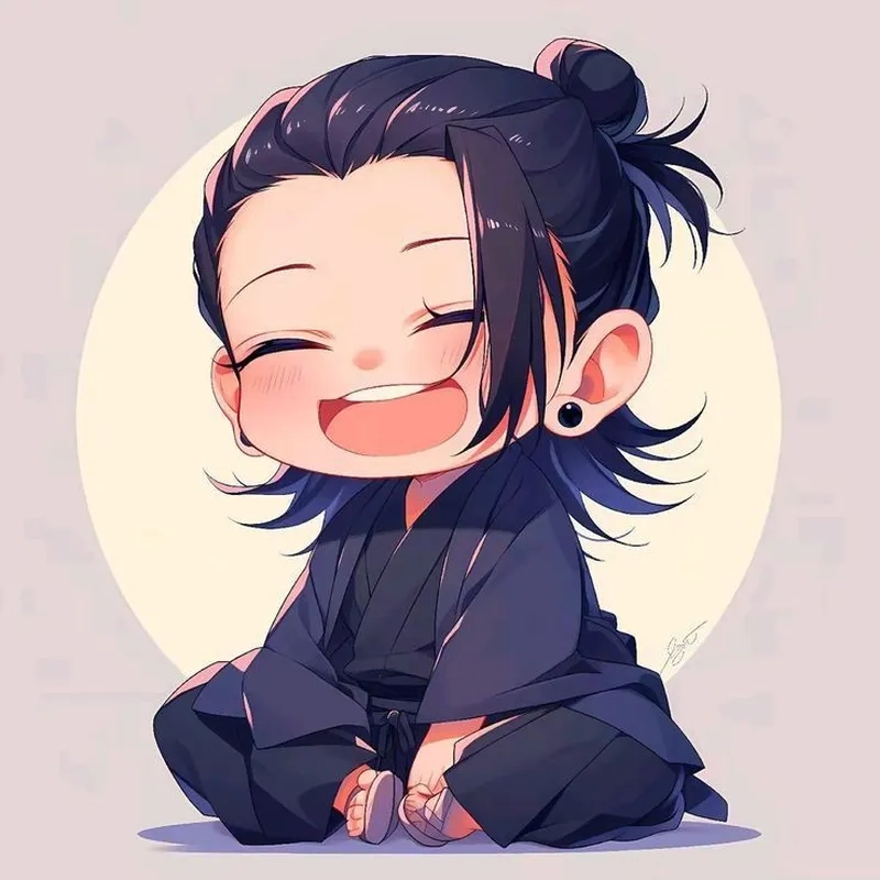 Avatar chibi cute nam làm hình đại diện cực kỳ thu hút