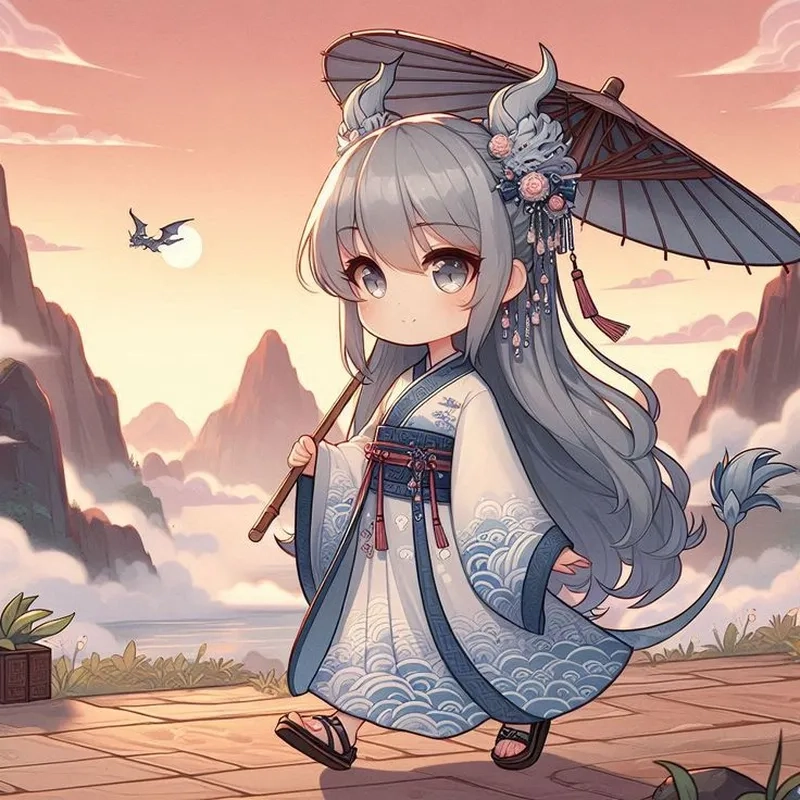 Avatar nữ chibi cute mang phong cách ngọt ngào khó cưỡng