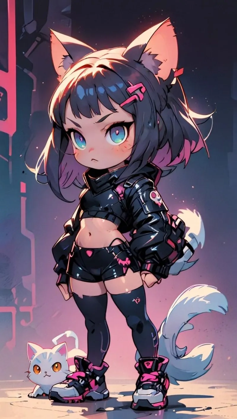 Avatar cute nữ chibi làm avatar thêm phần thu hút