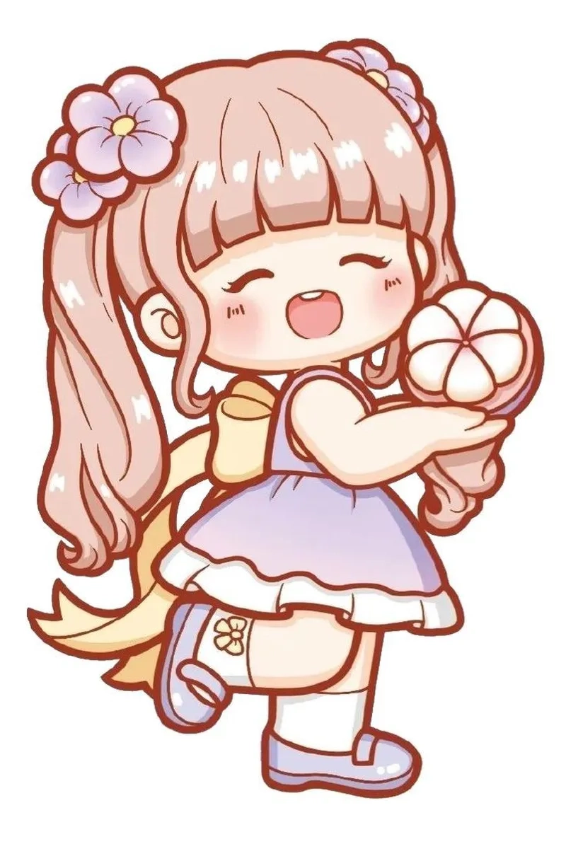 Tìm đơn giản avatar anime chibi girl cute dễ vẽ để sáng tạo