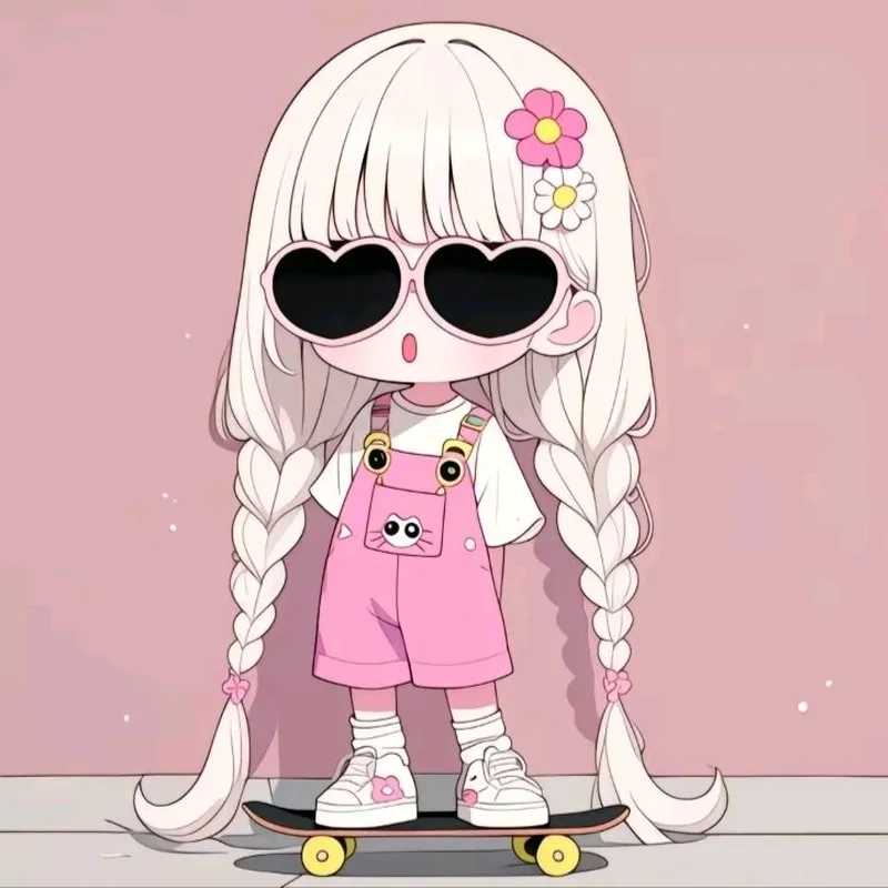 Tải avatar anime girl chibi hình nền cute làm mới màn hình