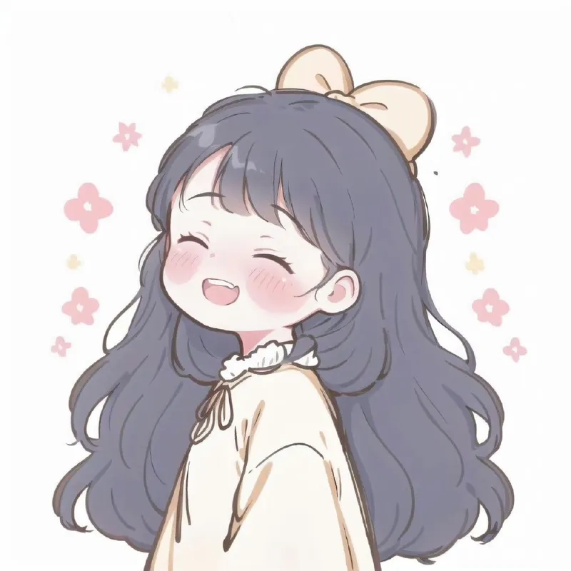 Tải chibi avatar cute girl để làm hình nền độc đáo