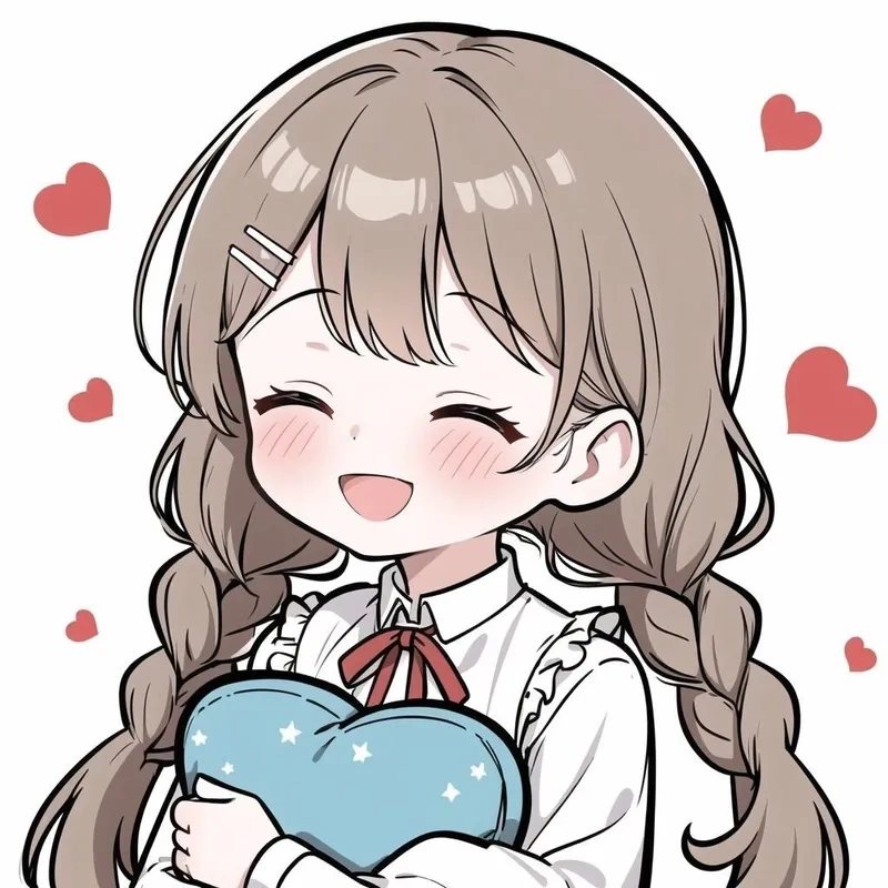 Lưu avatar ảnh chibi cute nữ để làm hình nền độc đáo
