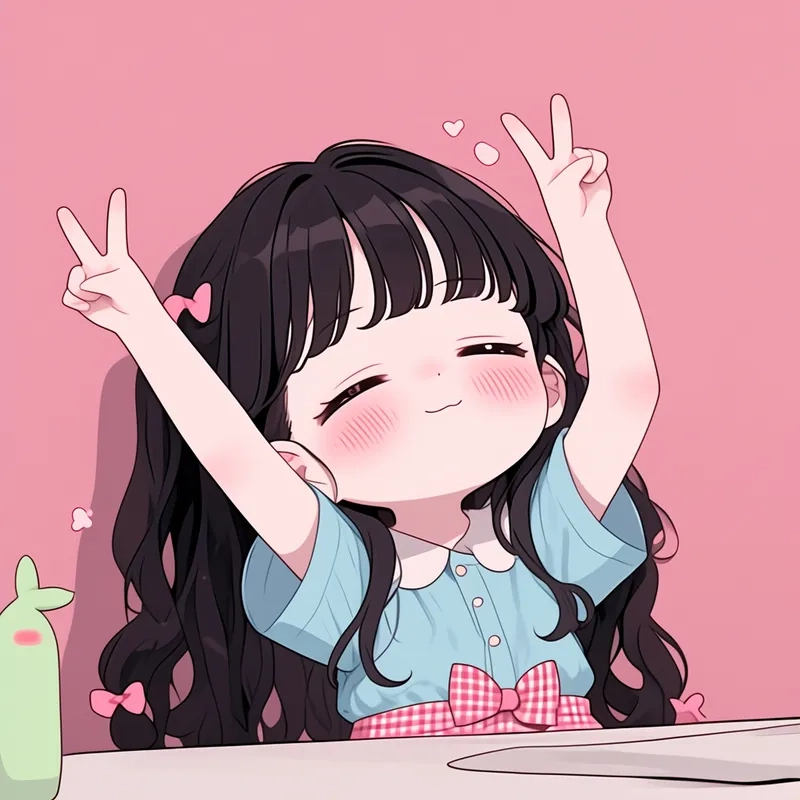 Ngắm chibi cute ảnh avatar với phong cách siêu yêu