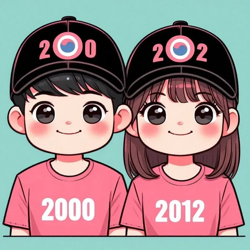 Avatar đôi chibi cute làm mới trang cá nhân thêm đáng yêu