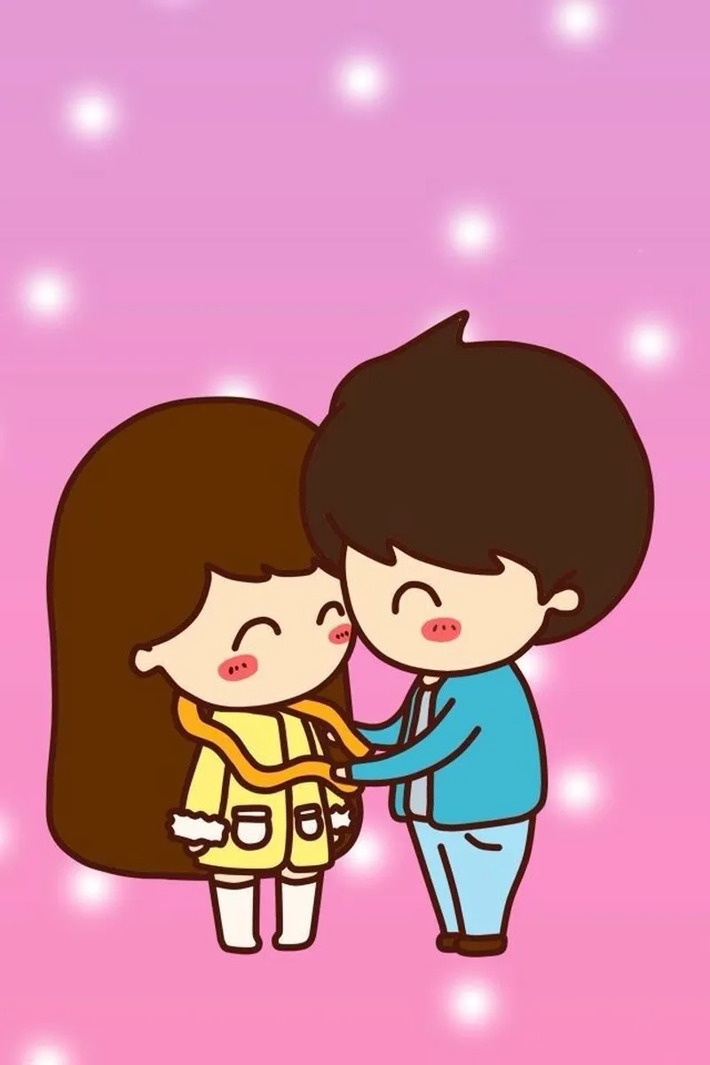 Chibi avatar cute đôi làm avatar thêm phần đáng yêu
