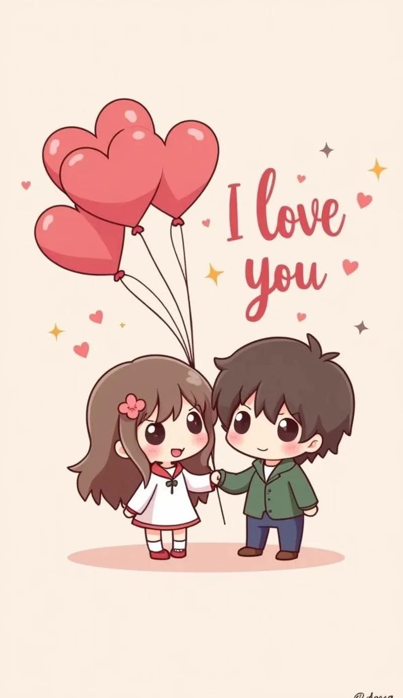 Chibi avatar đôi bff cute dành cho tình bạn thân thiết