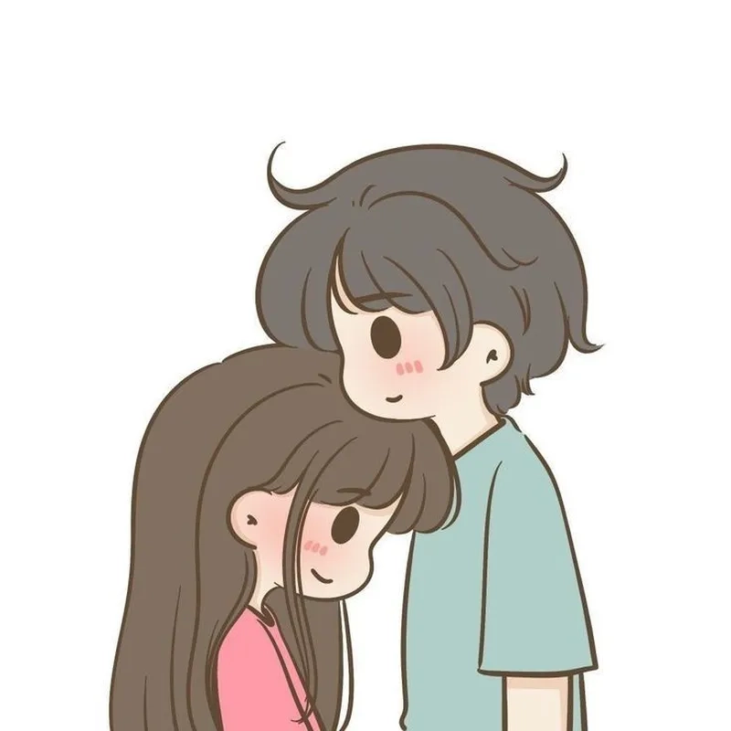 Avt đôi chibi avatar đôi bff cute cho tình bạn thêm sắc màu