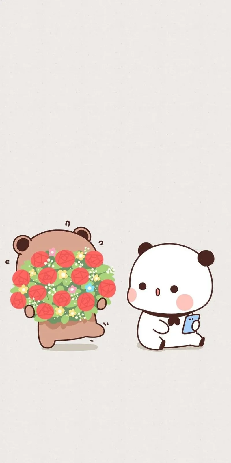 Tải avatar dễ thương gấu chibi cute làm hình đại diện siêu xinh