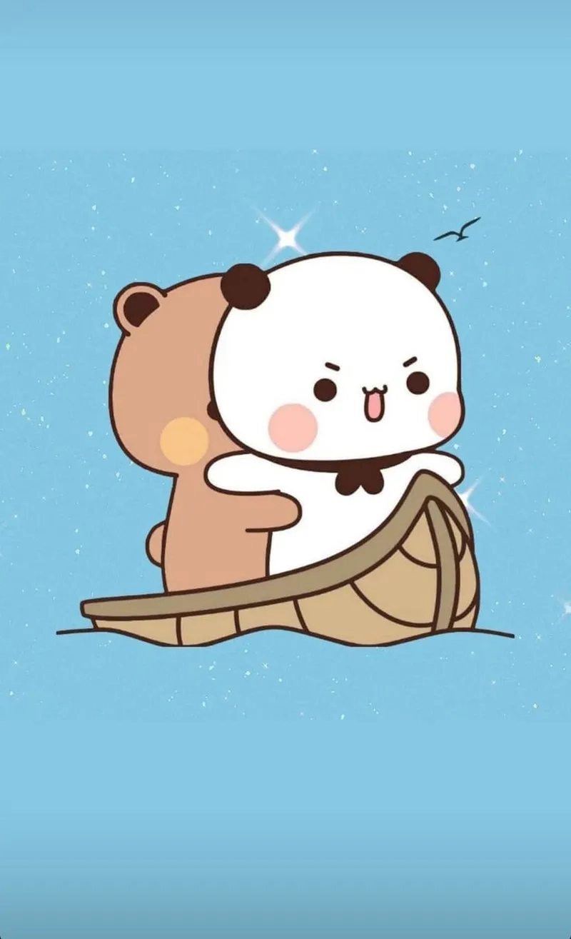 Chibi tik tok avatar gấu cute làm nổi bật video TikTok của bạn
