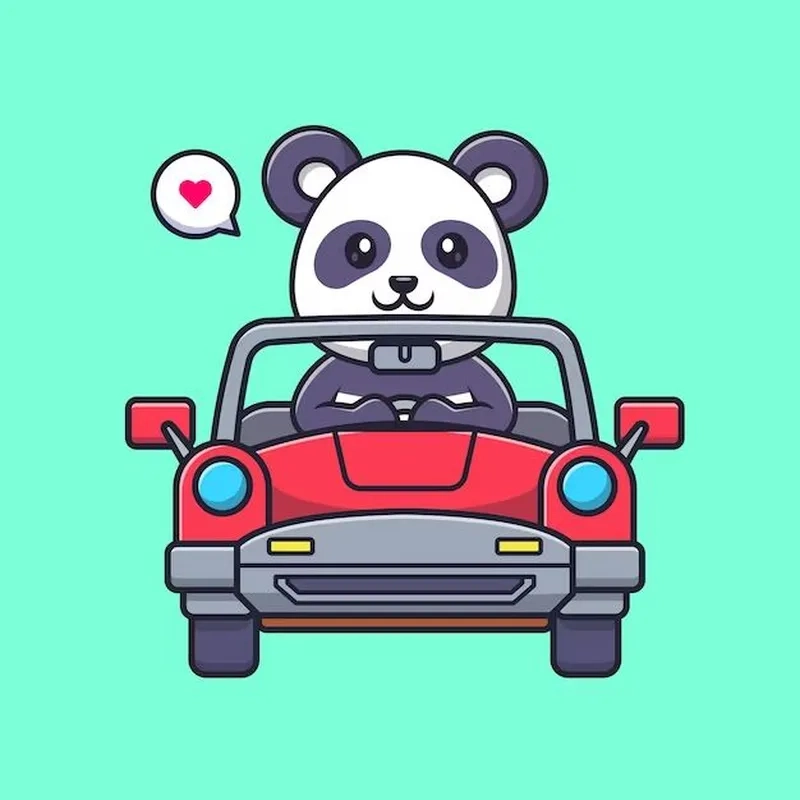 Panda avatar ảnh gấu trúc cute chibi làm avatar thêm xinh