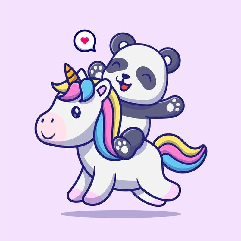 Avatar chibi cute chibi gấu trúc làm tan chảy trái tim bạn