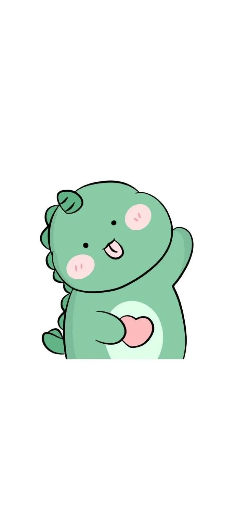 Anime chibi avatar khủng log cute cho fan yêu khủng long