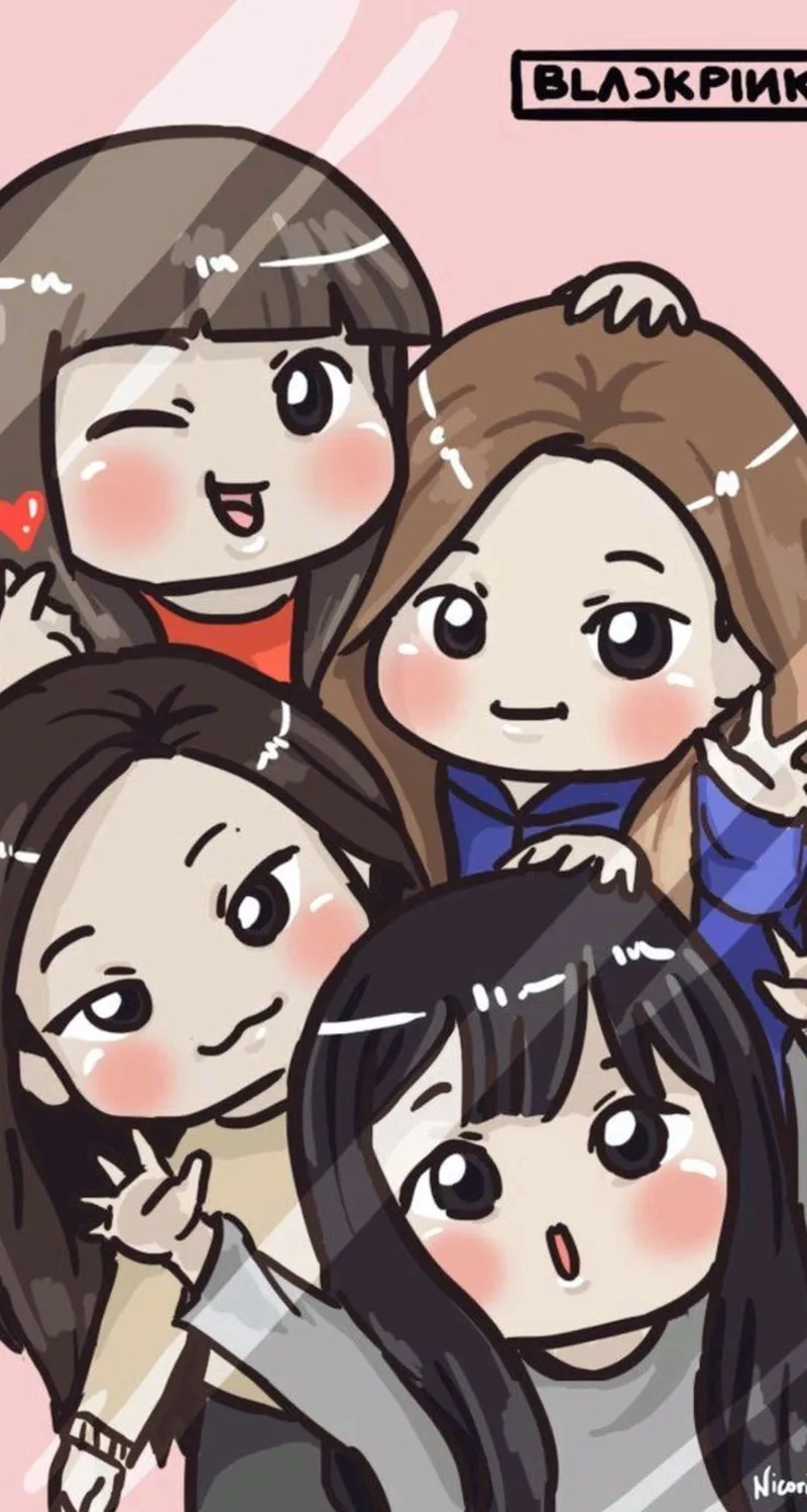 Khám phá hình nền blackpink chibi với phong cách đáng yêu