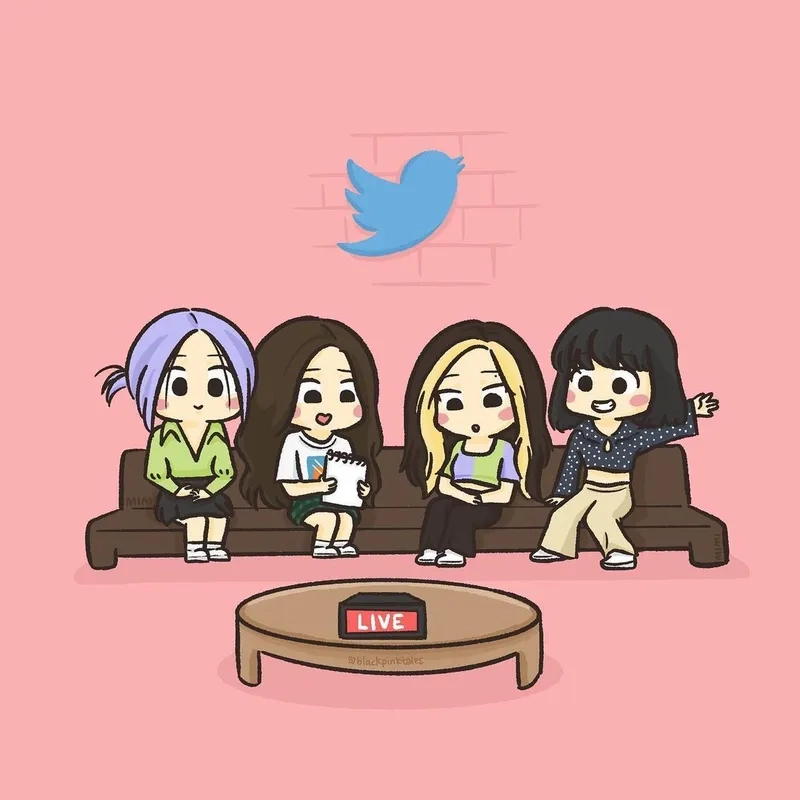 Ngắm hình ảnh của blackpink chibi khiến bạn mê mẩn