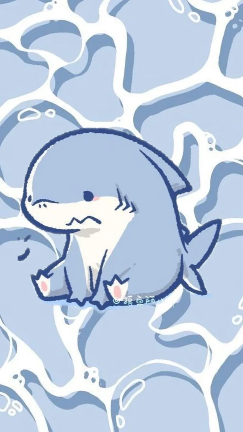 Khám phá về cá mập chibi với hình ảnh đẹp