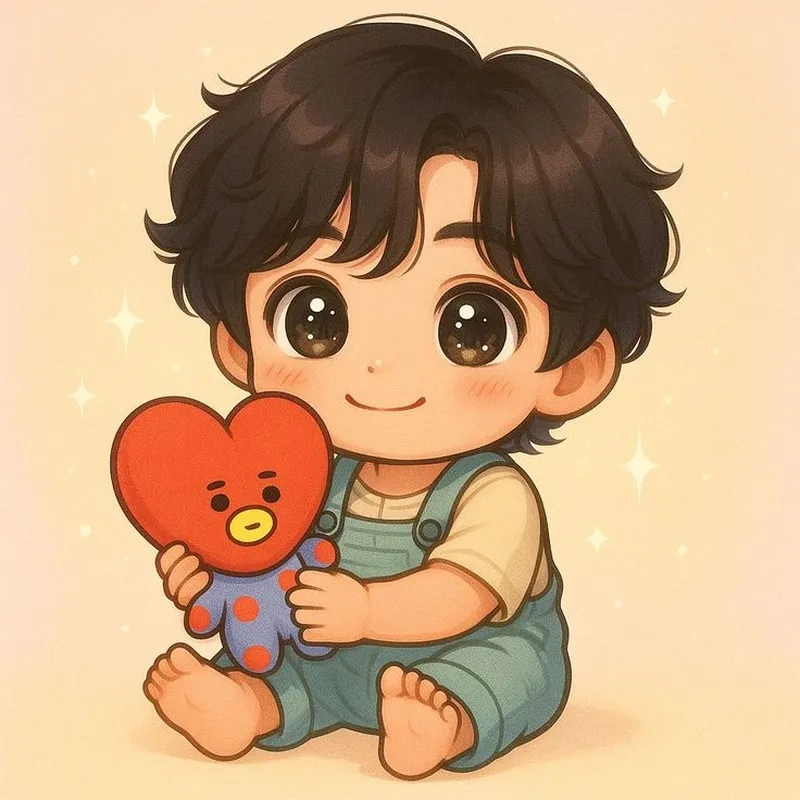 Chiêm ngưỡng hình chibi bé trai ngộ nghĩnh cho mọi lứa tuổi