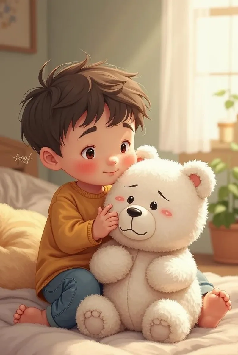 Tạo chibi thôi nôi bé trai để lưu giữ khoảnh khắc đặc biệt