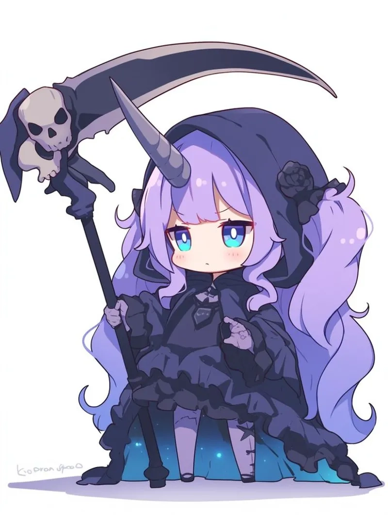 Ảnh người chibi cute làm avatar thêm phần đáng yêu