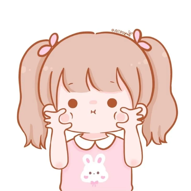 Hình anime dễ vẽ cute làm mẫu vẽ chibi siêu dễ