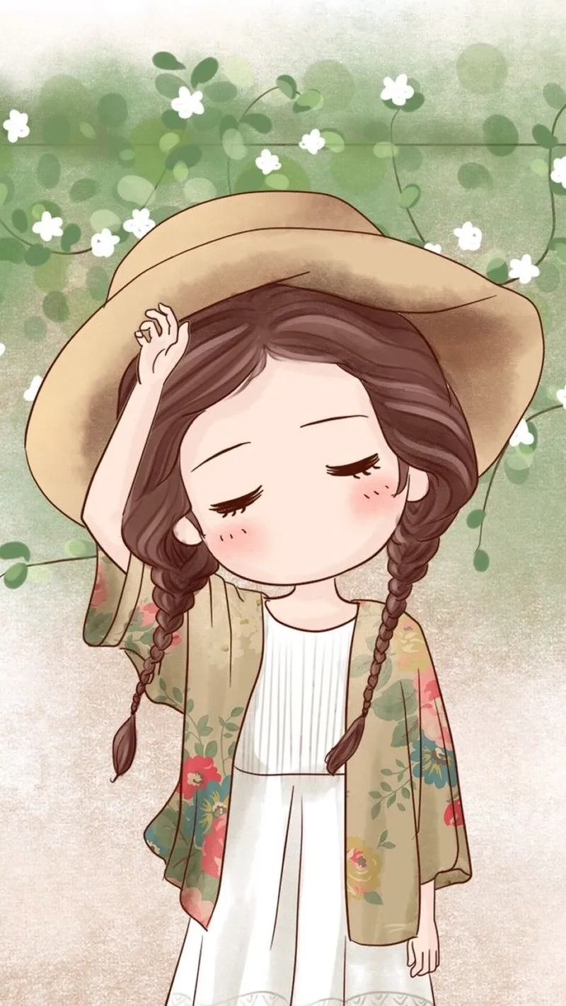 Hình ảnh chibi cute dễ vẽ làm mẫu vẽ siêu dễ thương