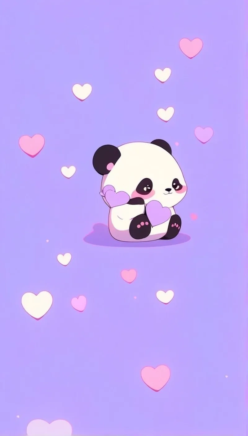 Ngắm gấu trúc chibi cute khiến bạn tan chảy ngay