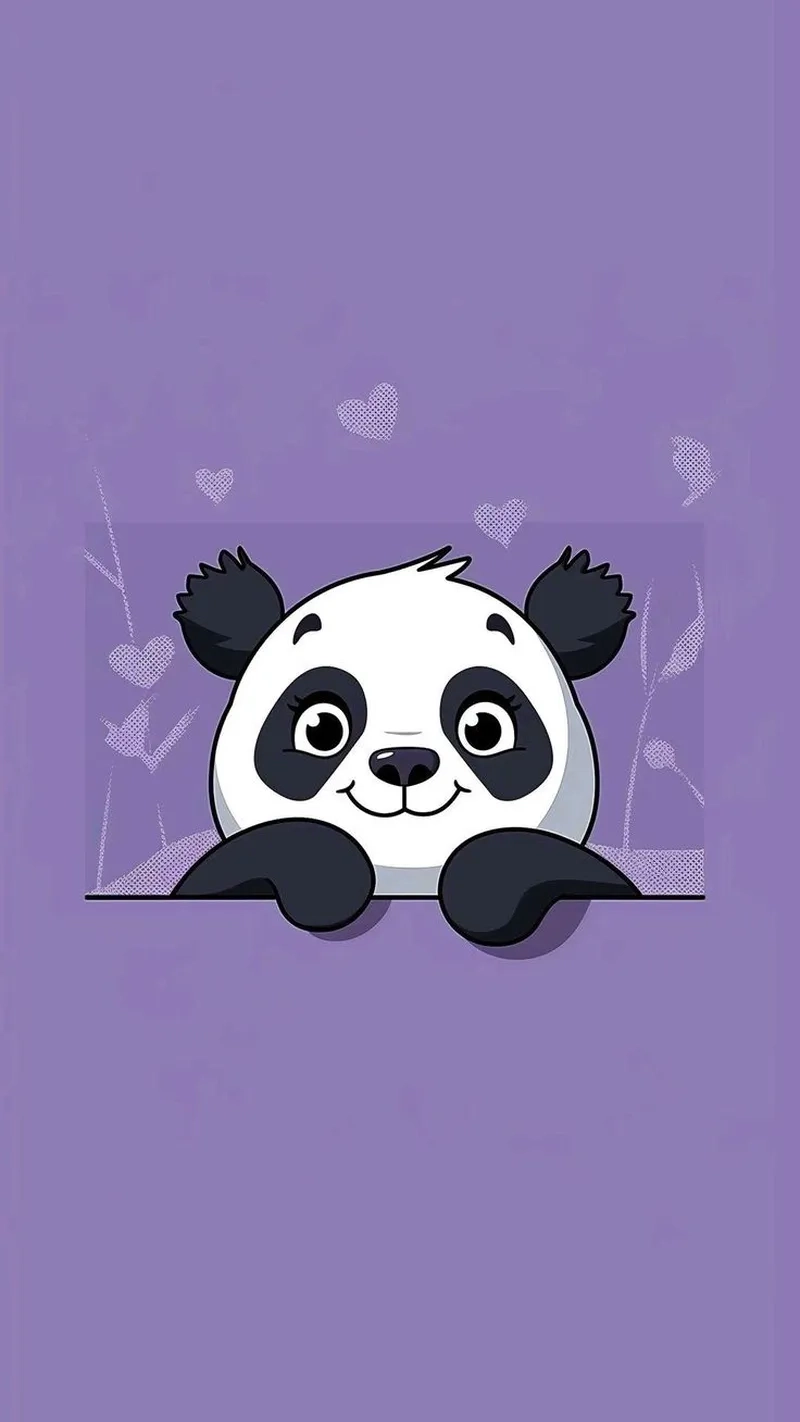 Tìm hình gấu trúc chibi để làm hình nền siêu dễ thương